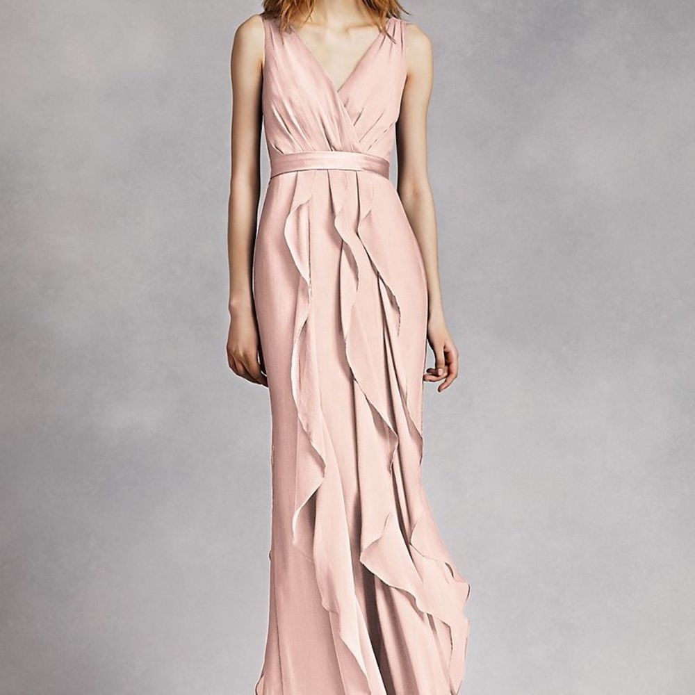 Blush Vera Wang Bridesmaids Dress